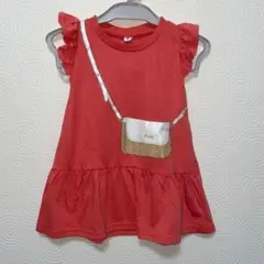 最安値❣️新品　ベビー　ワンピース　可愛い　オシャレ　プリント　90