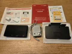 ニンテンドー3DS ブラック 充電器・説明書付き