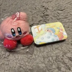 カービィ　マスコットとスライド缶