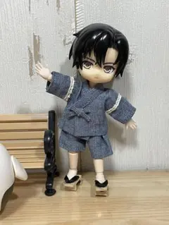 オビツ11 推し服 甚平I(サックス)
