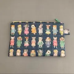 ユキエモン⭐︎マイコーデ⭐︎ふかふかポーチ