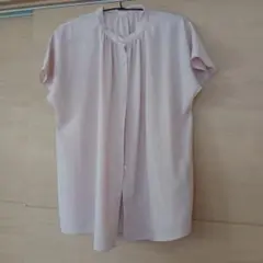 GU 半袖シャツ 薄いピンク