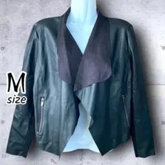【bagetelle バガテル】レザージャケット 黒 M