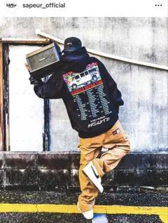 サプール sapeurパーカー