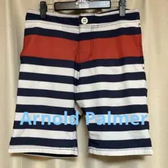 アーノルドパーマー水着　Mサイズ ボーダー　ネイビー