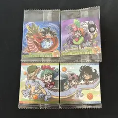 ドラゴンボール ウエハース シール ブルマ ウーロン プーアル チチ ヤムチャ
