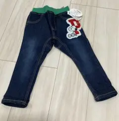 未使用　スヌーピー　デニムパンツ100センチ