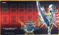 遊戯王　wcs2011 プレイマット　公式　赤 2025年最新】遊戯王 プレイマット world championship 2011の