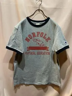 Champion NORFOLK Tシャツ チャンピオンカレッジプリントリンガー