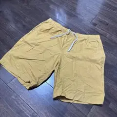 無印　マスタード色 XLサイズ ショートパンツ