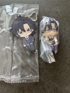 【未開封品】カラフルピーチ つまんでつないでマスコット　もふくんラバーストラップ