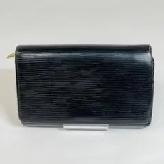 ヴィトン エピ ポルトフォイユ トレゾール ノワール