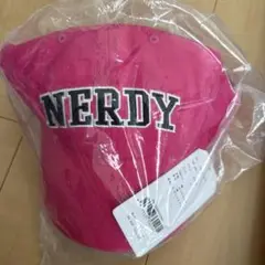 【新品】NERDY ピンク キャップ F