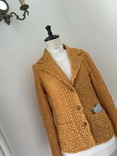 【新品未使用】トリイユキ　YUKI TORII deux GプリーツジャケットM