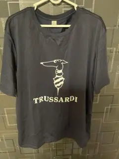 TRUSSARDI ブラック　Tシャツ　XL