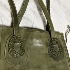robitaロビタ　トートバッグ　本革　未使用品　希少色
