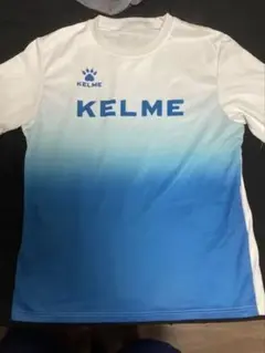 KELME グラデーションブルー シャツ XL