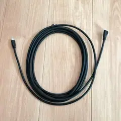 USB-C ケーブル 5M L字型 USB-C to C テザー撮影ケーブル