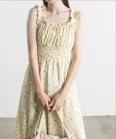 シャーリングワンピース　OLIVE des OLIVE