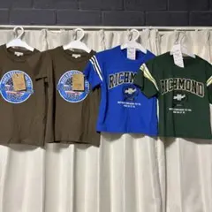 ⑤双子【110】4枚⭐︎Tシャツ トップス 半袖