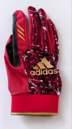 adidas 野球守備用手袋 RHM 24-25cm 赤/黒