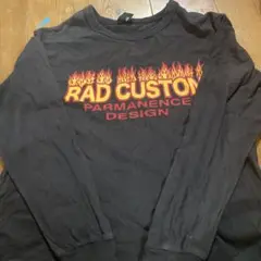 RAD CUSTOM SPECIAL EDITION 長袖カットソー 黒