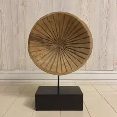 木製オブジェ　KS Wood Fossil S