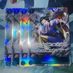 ワンピースカードゲーム イゾウ SR 4枚 スタートデッキ エース＆ニューゲート