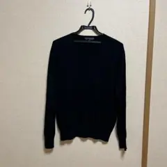 新品　未使用KOFI COLLECT 黒 Vネックセーター M