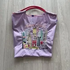 Ball & Chain ニューヨーク刺繍エコバッグ　Chacott