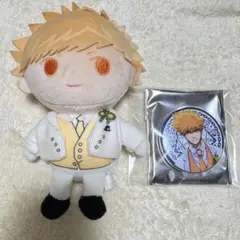 ブルーロック展 國神 ぬいぐるみ 缶バッジ
