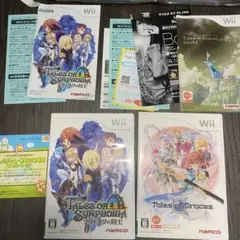 テイルズオブシンフォニア　テイルズオブグレイシス　wiiuでも遊べます 送料無料