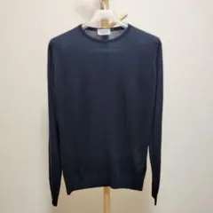 【新品同様】ジョンスメドレー 30G エクストラファインメリノ セーター