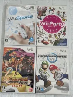 ⭐️24時間以内発送⭐️ Wiiソフトまとめ売り　4本セット　マリカー