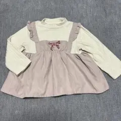 mamaraku フリル付きトップス 80