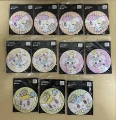 ペロペロスパークルズ　76mm 缶バッジ　5種11個　未開封