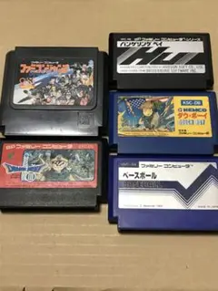 ファミコンソフト5本セット ジャンク