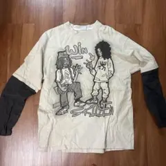 HOOK キャラクターイラスト ロングTシャツ