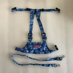 PEANUTS 迷子防止ハーネス 青