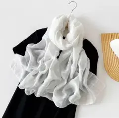軽やかで上品♪ 大判ストール《オールシーズン対応・180×65cm》