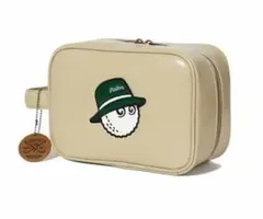 Malbon golf マルボン ゴルフ カートバッグ ハンドバッグ ベージュ