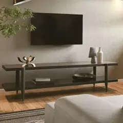 送料込み CHERRY 桜屋工業 テレビ台 ローボード 幅150cm ブラック