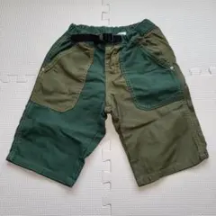 BREEZE 緑色ハーフパンツ