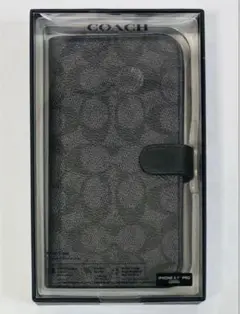 新品 COACH iphone14 pro max ケース 手帳型 コーチ