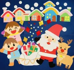 壁面飾り 12月 クリスマスA②