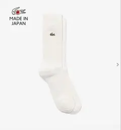 新品未開封　クロックエンブレム3×2リブニットソックス