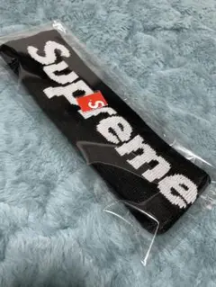 Supreme ヘッドバンド 黒 x NEW ERA シュプリーム ヘアバンド