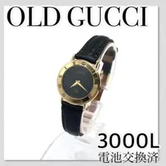 稼働【セール】OLD GUCCI オールドグッチ ローマンベゼルブランド時計
