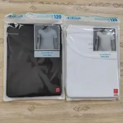 UNIQLO AIRism コットンブレンド Tシャツ 120 ユニクロ