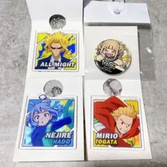 僕のヒーローアカデミア ヒロアカ アクリルキーホルダー 缶バッジ 4点セット
